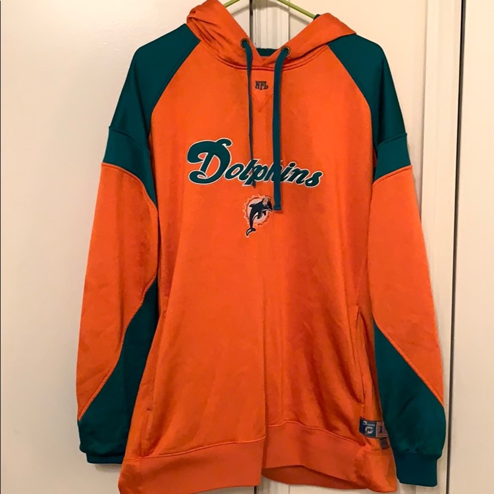 ⛔️SOLD⛔️Vintage Miami Dolphins Hoodie